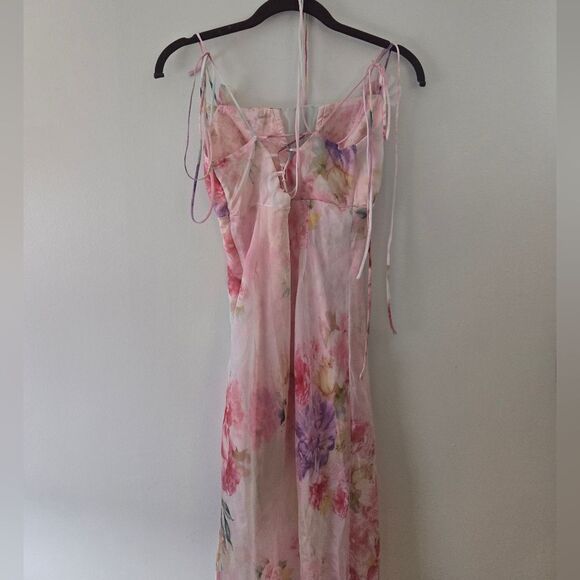 For Love And Lemons Lisa Floral Maxi Dress NWOT - Picture 6 of 11